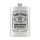 Фляга с гравировкой Hip Flask Samo Gonka, 10 унц HF005 - изображение 1