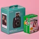Камера моментальной печати Fujifilm Instax Mini 11 CHARCOAL GRAY черная с фотобумагой 20 GLOSSY (2 картриджа = 20 фотографий) - изображение 2