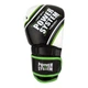 Боксерские перчатки PowerSystem PS 5006 Contender Black/Green Line 16 унций - изображение 2