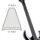 Електрогітара CORT X500 Menace (Black Satin) - зображення 9