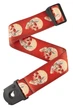 Ремень гитарный D'Addario 50ALP08 ALCHEMY PLANET LOCK GUITAR STRAP - Live Life Skull - изображение 1