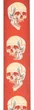 Ремень гитарный D'Addario 50ALP08 ALCHEMY PLANET LOCK GUITAR STRAP - Live Life Skull - изображение 2