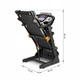 Бігова доріжка електрична King Sport T-450MS Чорний 19 км/год з ЖК-дисплеєм і ключем безпеки + USB, SD, MP3 - зображення 7