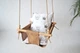 Детская качеля тканевая Infancy Короны какрамельная основа - изображение 1
