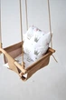 Детская качеля тканевая Infancy Короны какрамельная основа - изображение 4