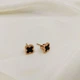 Модные серьги в стиле "Van Cleef".под золото - изображение 4