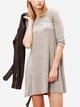 Платье миди осеннее женское Stradivarius 5242121210 M Серое (KAY2000001327722) - изображение 1