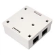 Компьютерная розетка RJ45x2 UTP cat.5e 8P8C Vinga (VCPRJ45O2) - изображение 3