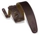 Ремень гитарный LEVY'S M4GF-DBR CLASSICS SERIES PADDED GARMENT LEATHER BASS STRAP (DARK BROWN) - изображение 1