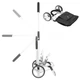 Сумка-візок ShoppingCruiser Foldable 40 Black (927297) - зображення 6