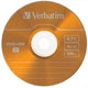Диск DVD Verbatim 4.7Gb 4x SlimCase 5шт Color (43297) - изображение 1