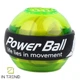 Тренажер для зап'ястя Power Ball Салатовий кистьовий Гіроскопічний для тренувань та зміцнення передпліччя пальців - зображення 2