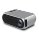 Портативный мультимедийный проектор домашний Projector LED GTM YG-320 серый с динамиком - изображение 2