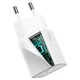 Сетевое зарядное (СЗУ) Baseus Super Si Quick Charger 1C 30W (CCSUP-J) Белый - изображение 2