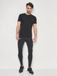 Футболка хлопковая длинная мужская Joma Desert 101739.100 XL Черная (8424309415877) - изображение 3