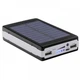 Повербанк мобільне зарядне Solar Charger USB портативна зарядна батарея із сонячною панеллю та Led лампою 20 000 mah - зображення 2