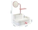 Косметик бокс с зеркалом Dresscase With Mirrow ART-7009 органайзер - зображення 3