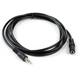 Кабель мультимедийный Jack 3.5mm M/F 1.8 m Vinga (VCPDCJ35MF1.8BK) - изображение 2