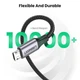 Дата кабель USB 2.0 AM to Micro 5P 2.0m US290 Aluminum Braid Black Ugreen (60148) - изображение 6