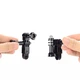 Поворотні кріплення перехідники + 2 болти для GoPro, SJCam, Xiaomi Alitek 3-Way Pivot Arm (4 в 1) (68039) - зображення 11