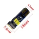 Светодиодная лампа в приборную панель Т5 9 SMD 3014 12V Синяя Autoexpect (15831) - изображение 4