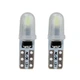 Светодиодная лампа в приборную панель Т5 Т5 (W1,2W W2x2,6d) 2 SMD 3014 12V Зелёная Autoexpect (15650) - изображение 2