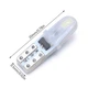Светодиодная лампа в приборную панель Т5 Т5 (W1,2W W2x2,6d) 2 SMD 3014 12V Зелёная Autoexpect (15650) - изображение 3