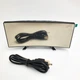 Настольные изогнутые зеркальные электронные LED часы DT-6507 Черный (zhs0266) - изображение 3