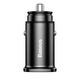 Автомобільний зарядний пристрій Baseus Variant (2USB) Black (5A) Dual Quick Charge 3.0 30W c захистом від перевантаження, чорний - зображення 3