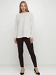 Брюки женские H&M 0304946 38 Бежевые (KZ2000001325674) - изображение 2