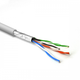 Кабель КВПЭ FTP (4*2*0.51) 4p 24 AWG, Ritar, (CCA), екран для внутр. робіт, 305м, White, Corton BOX (350x350x420), Q2 - зображення 2