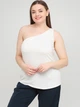 Топ жіночий H&M 0422989 XL Молочний (KAY2000001232675) - зображення 1