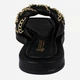 Женские шлепанцы Blizzarini TAS-494 betul black 22222 base 36 23 см Черные - изображение 5