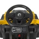 Каталка Толокар Bambi M 4802-6 жовтий | музична машинка толкалка з ручкою на великих колесах - зображення 3
