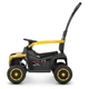 Каталка Толокар Bambi M 4802-6 жовтий | музична машинка толкалка з ручкою на великих колесах - зображення 5