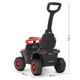 Каталка Толокар Bambi M 4802-3 красный | музыкальная машинка толкалка с ручкой на больших колесах - изображение 6