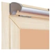 Ролета для мансардных окон Fakro 66x118 Roll Star 50x101 см Бледно-персиковый (0817) - изображение 2