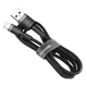 Прочный Дата кабель Baseus Cafule Lightning Cable 1.5A (2m) (CALKLF-C) - изображение 2