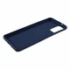 Чехол Soft Touch для Samsung Galaxy S20 Plus (G985) силикон бампер темно-синий - изображение 5