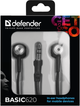 Навушники Defender Basic-620 Black (63620) (6272828) - изображение 3