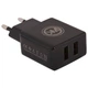 Мережевий зарядний пристрій WK WP-U11m Blanc 2.1A 2USB плюс кабель microUSB 220V EU чорний - изображение 3