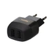 Мережевий зарядний пристрій Remax RP-U29 Flinc 2.1A 2 USB 220V EU чорний - зображення 3