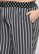 Костюм (брюки+кофта) Ukreina Трикотажный 5XL 72-74 Полоска с горохами T21Bru0004/T21Kof0005 - изображение 5