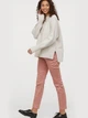 Брюки женские H&M 0751471_роз 40 Темно-розовые (KAY2000001636909) - изображение 3