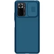 Карбоновая накладка Nillkin Camshield (шторка на камеру) для Xiaomi Redmi Note 10 Pro / 10 Pro Max (Синий) - зображення 1