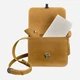 Сумка кросс-боди женская кожаная BlankNote bn-bag-3-ylw-kr-man Желтая - изображение 3