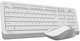 Комплект A4tech Fstyler FG1010, беспроводной, клавиатура+мышь, White+Grey, USB - изображение 3