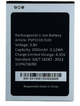 Аккумулятор Prestigio PSP5518 Muze X5 LTE 5518 2400 mAh Original PRC - изображение 2