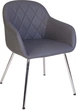 Стул для кухни и гостиной Nowy Styl WESTER 4L ordf CHROME ECO-70 - изображение 1