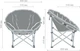 Стул раскладной AMF Сафари C3035 Черный/серый (521858) - изображение 19
